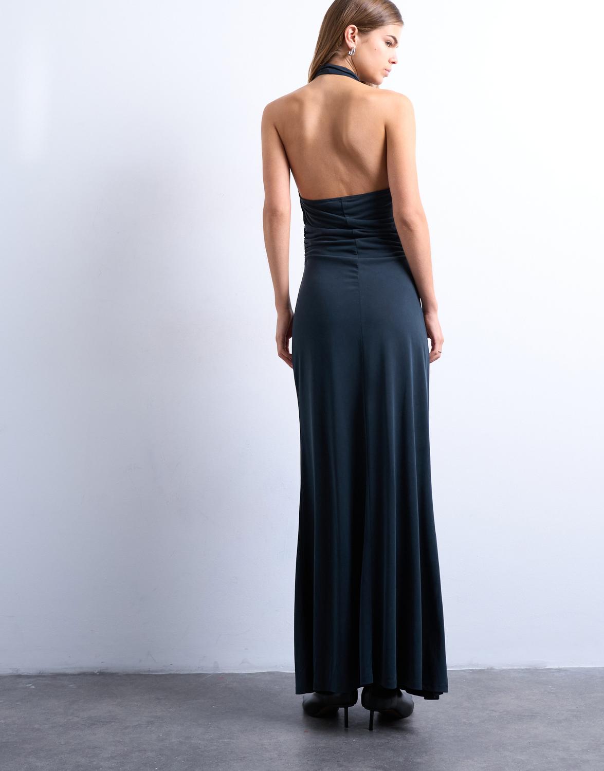 TSDORTE MAXI HALTER DRESS